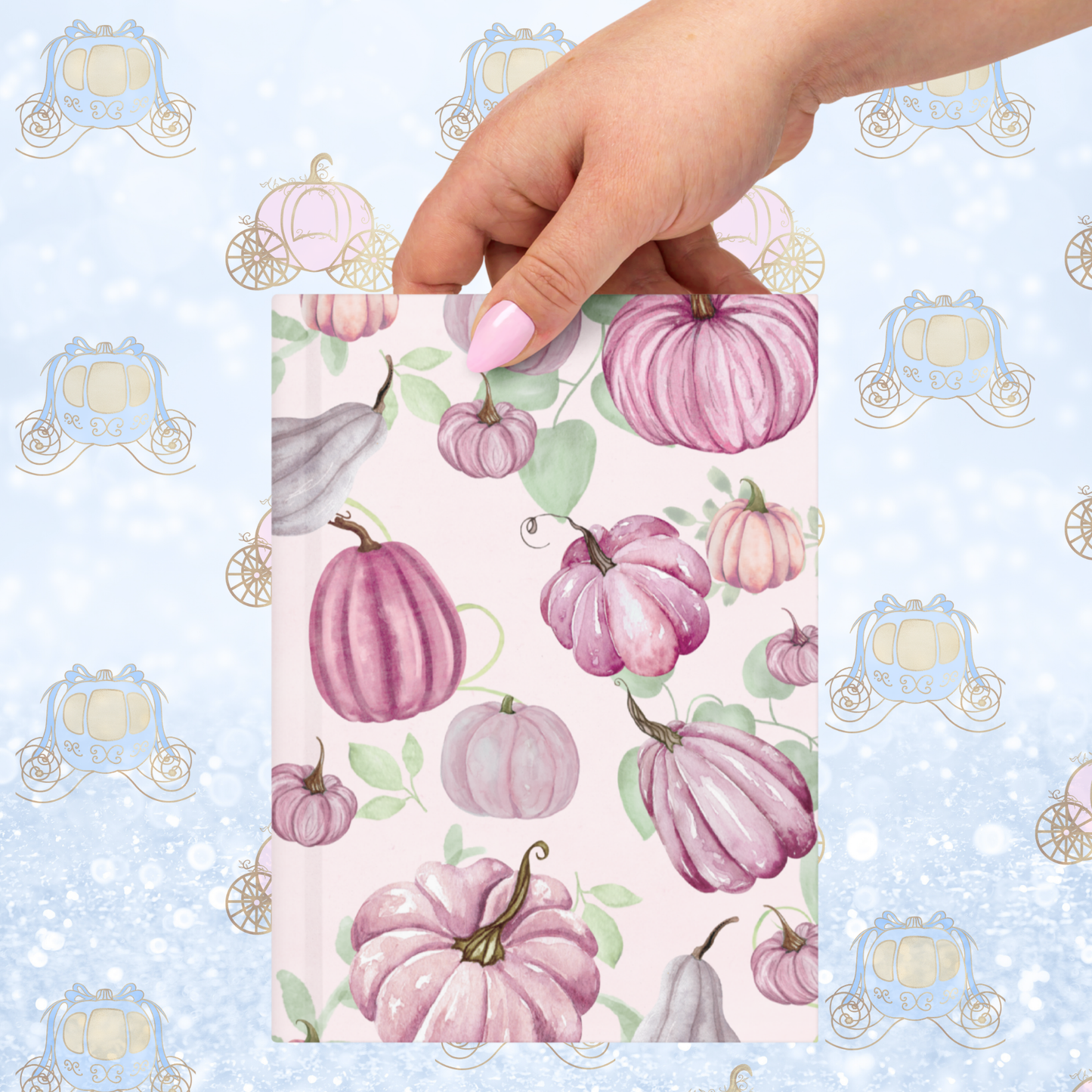Cinderella's Pumpkins (Pink) | Notebook