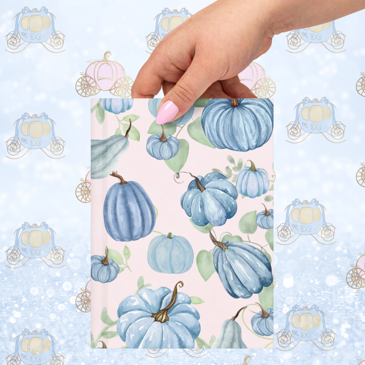Cinderella's Pumpkins (Blue) | Notebook