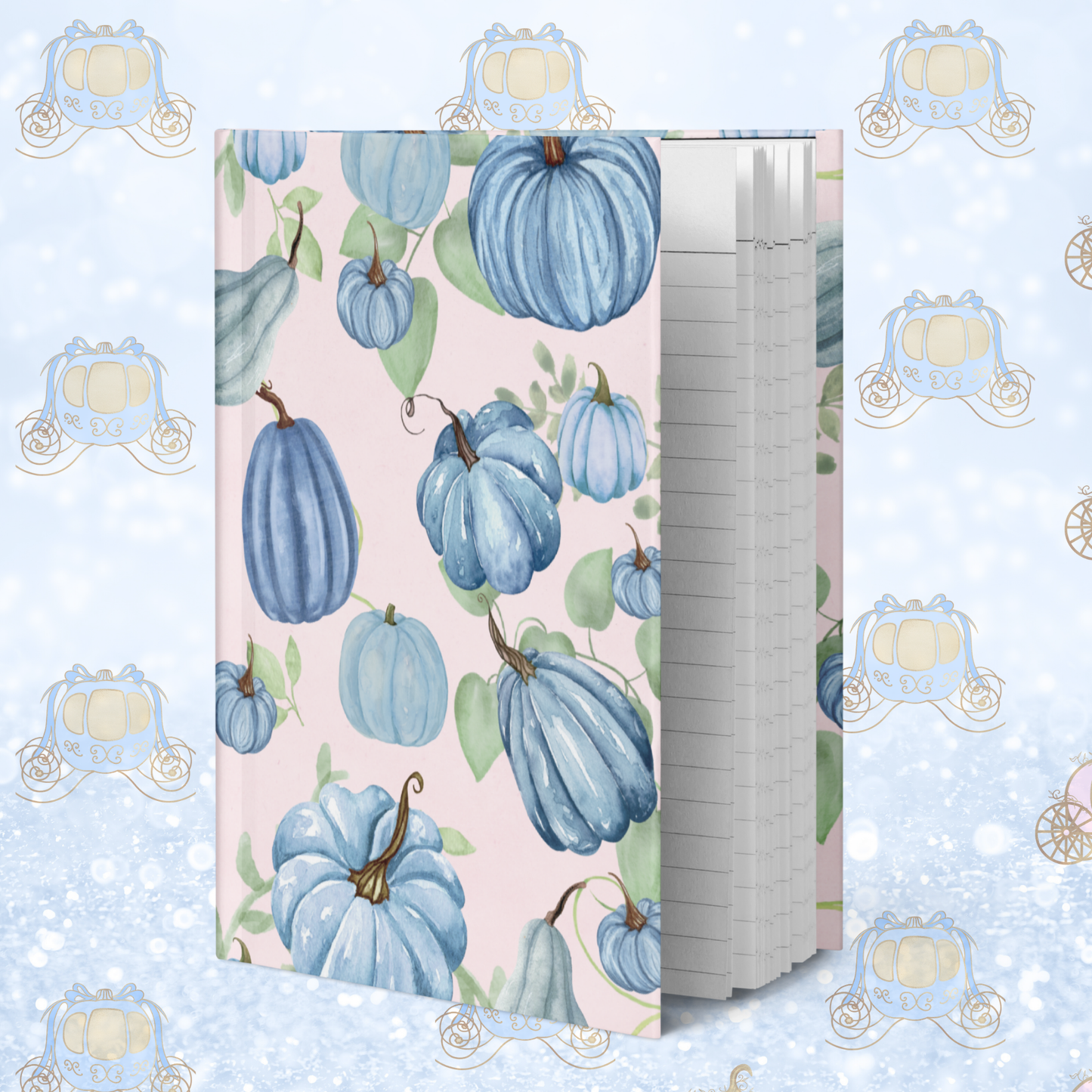 Cinderella's Pumpkins (Blue) | Notebook